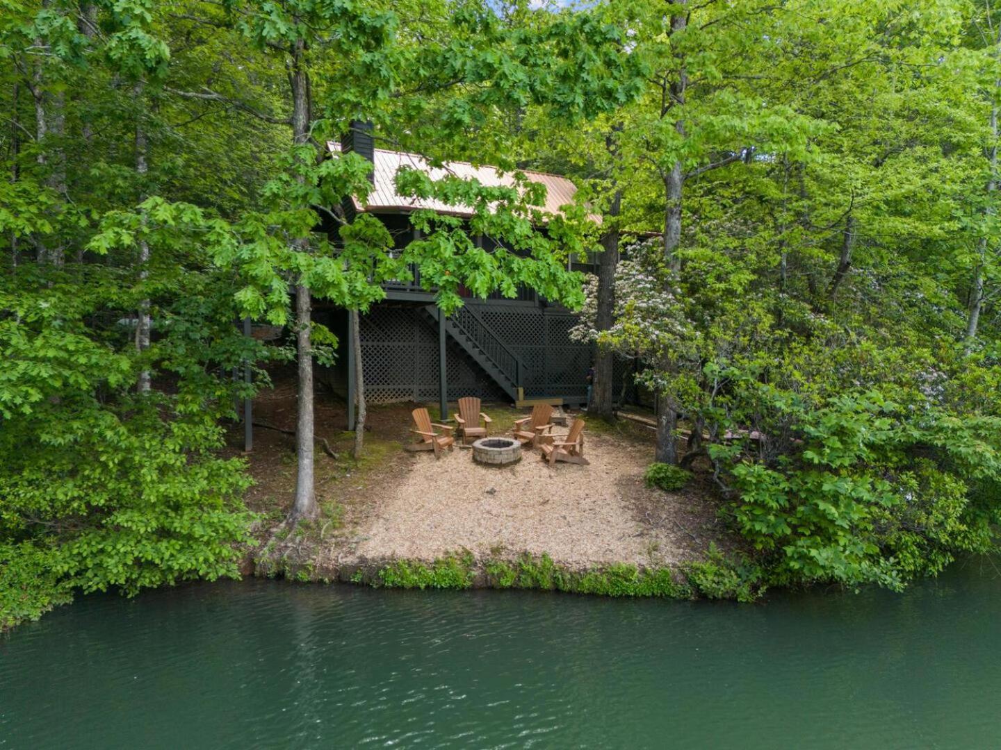 Cherry Lake Hideaway Blue Ridge Eksteriør billede